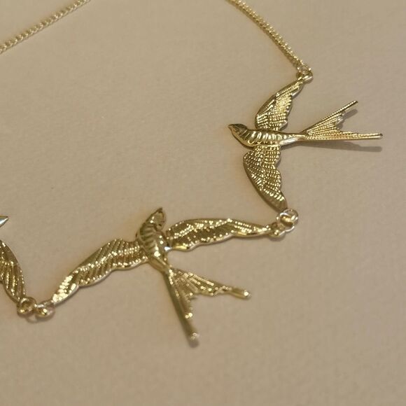 Bird necklace M1291 - Picture 2 of 3